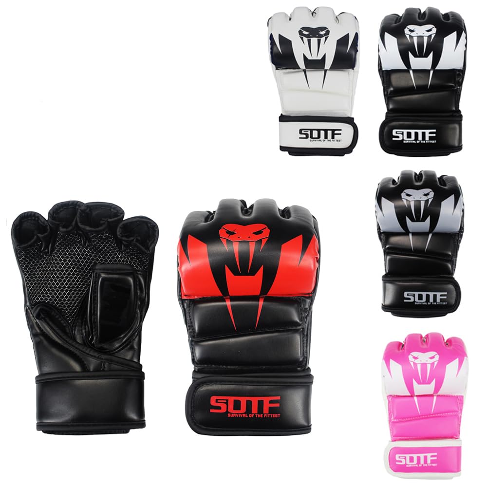 Amazon.com : SOTF Punching Gloves for Adults MMA Training Gloves